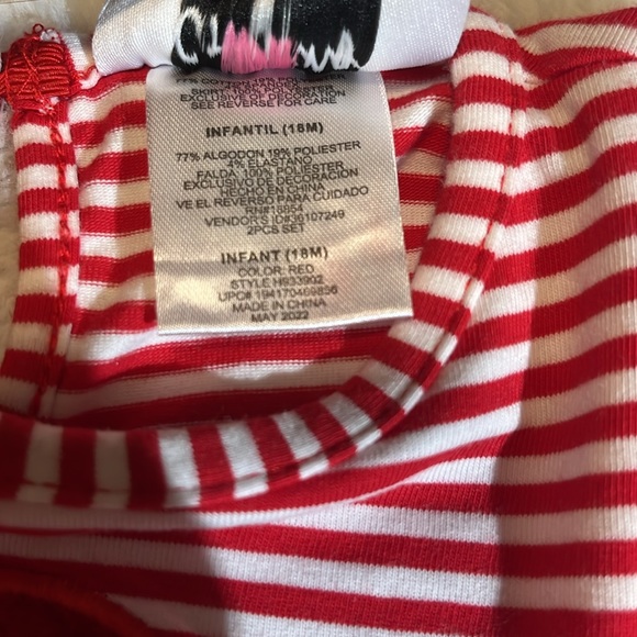 EUC Counting Daisies Santa dress sz 18 months. - Picture 4 of 6